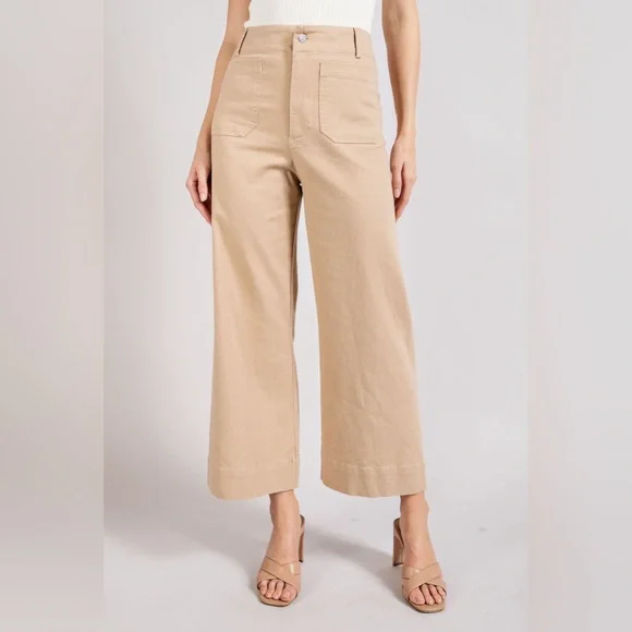 Soft Wash Wide Leg Jeans - eesome - Picture 3 of 3